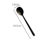 Golden spoon spoon coffee Nordic spoon stirring