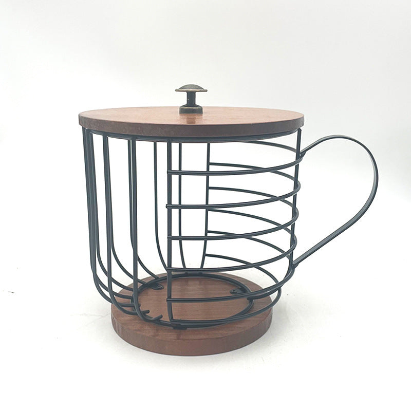 Iron Wood Products Coffee Mate Storage Rack