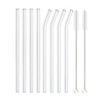 Glass Straws, Pearl Milk Tea Coarse Drinking Straws, Non-disposable Transparent Water Cups, Long Straws