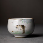 Ru Kiln Tea Cup Master Cup Ceramic Tea Cup