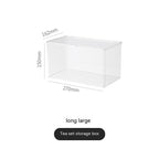Tea Set Storage Box Dustproof Glass Coffee Water Cup Holder