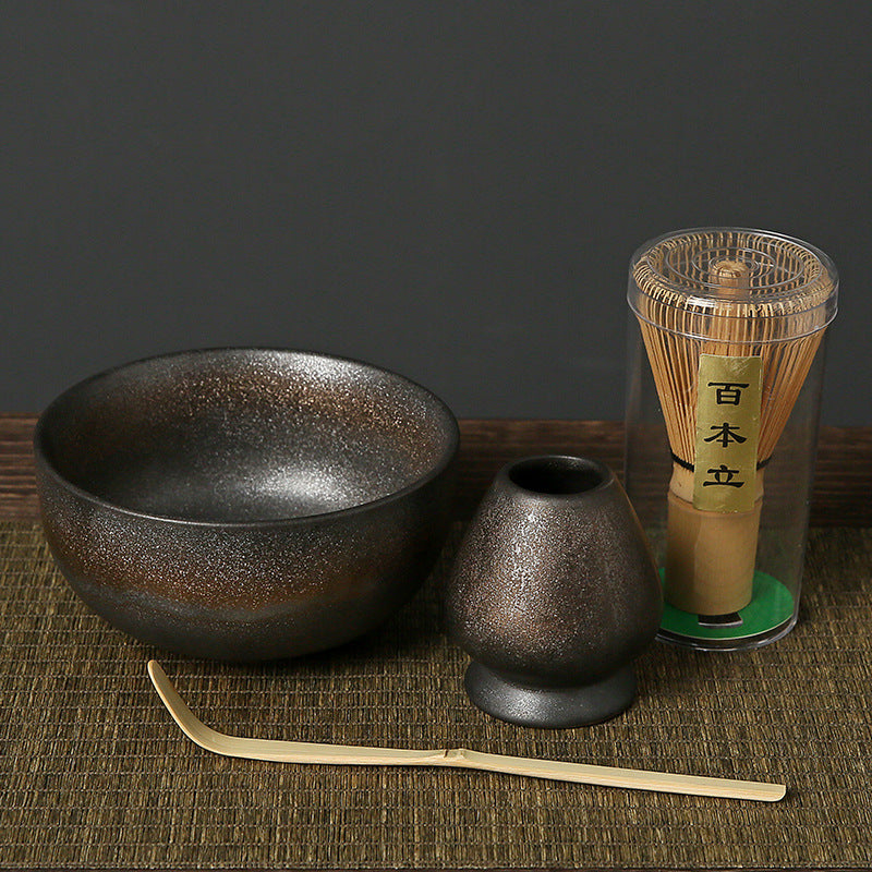 Matcha Bowl Matcha Tools Stoneware Tea Bowl Tea Cup Tea Whisk Suit