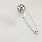 Stainless Steel Tea Hourglass Hand Clip Tea Filter