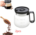 16 Oz Glass Coffee Cup Coffee Pot Style