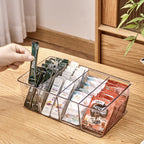 Transparent Separated Layers Storage Box Tea Room