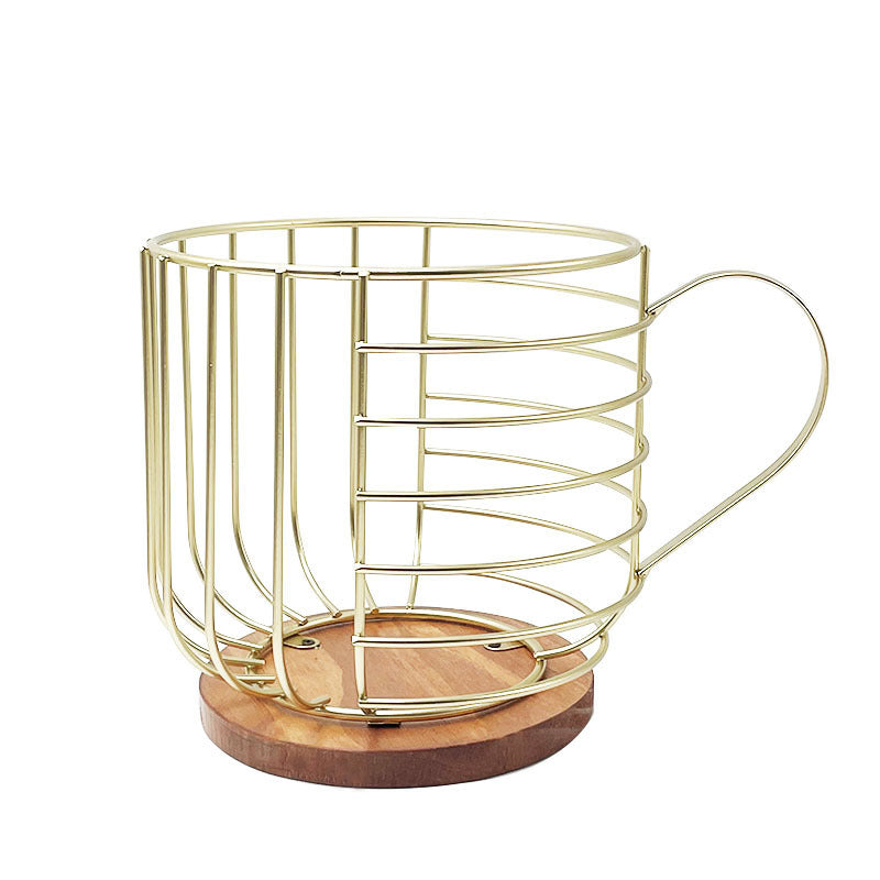 Iron Wood Products Coffee Mate Storage Rack