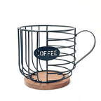 Iron Wood Products Coffee Mate Storage Rack