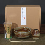 Matcha Bowl Matcha Tools Stoneware Tea Bowl Tea Cup Tea Whisk Suit