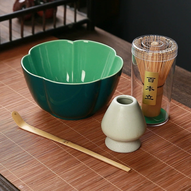 Petal Matcha Bowl Tea Eggbeater Set