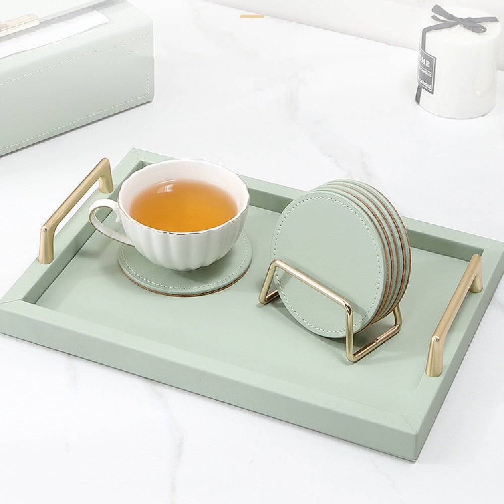 Anti-iron Storage Coffee Cup Tray