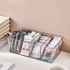 Transparent Separated Layers Storage Box Tea Room