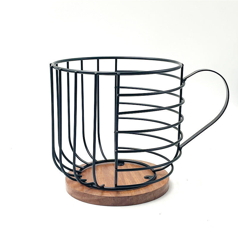 Iron Wood Products Coffee Mate Storage Rack