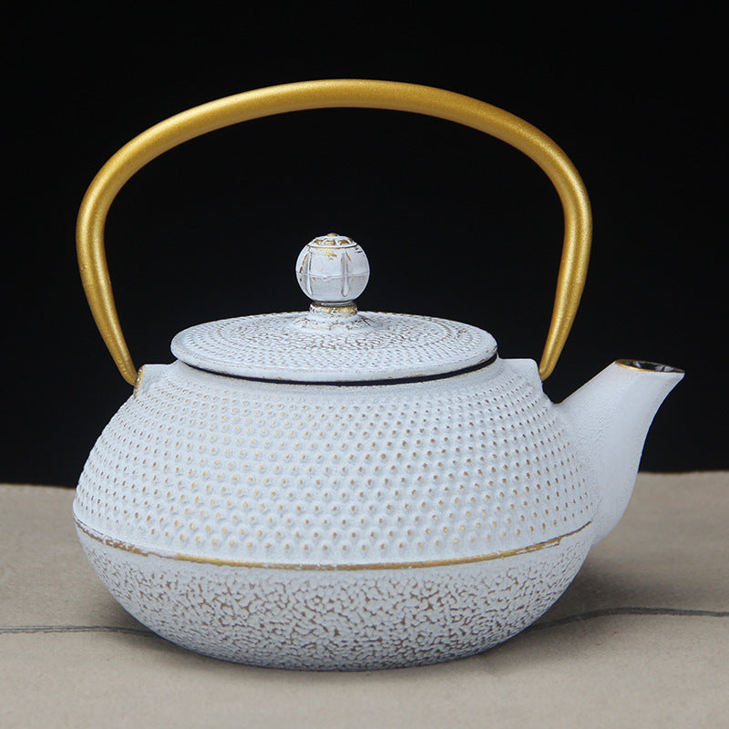 Modern Boiling Water Cast Iron Kettle Tea Set