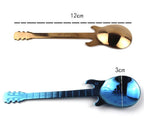Guitar Coffee Spoon Set Stainless Steel Dessert Ice Cream Spoon Tea Spoon Coffee Accessories