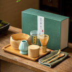 Tea Bowl Matcha Brushing Tea Tool Set Japanese Gift Box