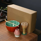 Petal Matcha Bowl Tea Eggbeater Set