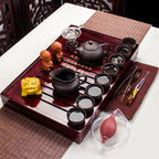Purple Clay Kettle Tea Set