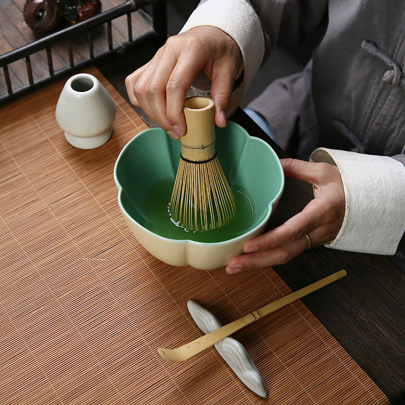 Petal Matcha Bowl Tea Eggbeater Set