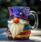 Painted Book Coffee Cup Unique Book Stacking Coffee Cup