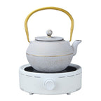Modern Boiling Water Cast Iron Kettle Tea Set