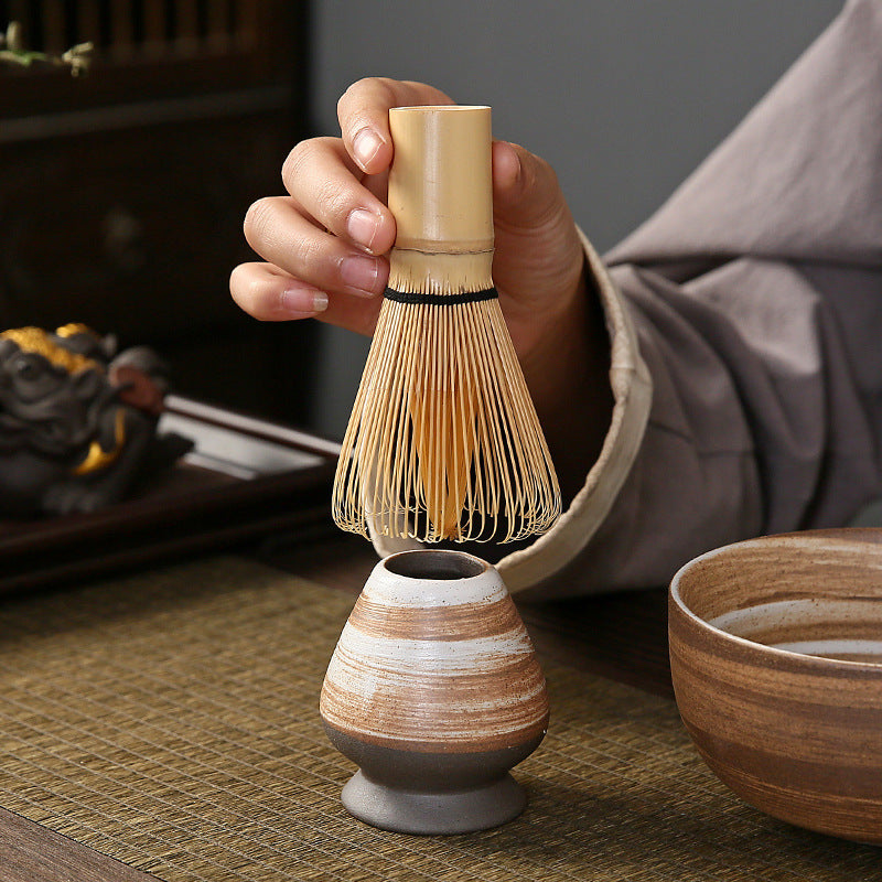 Matcha Bowl Matcha Tools Stoneware Tea Bowl Tea Cup Tea Whisk Suit
