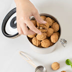 Tea Dried Fruit Storage Tank Ground Coffee Sealed Jar With Spoon