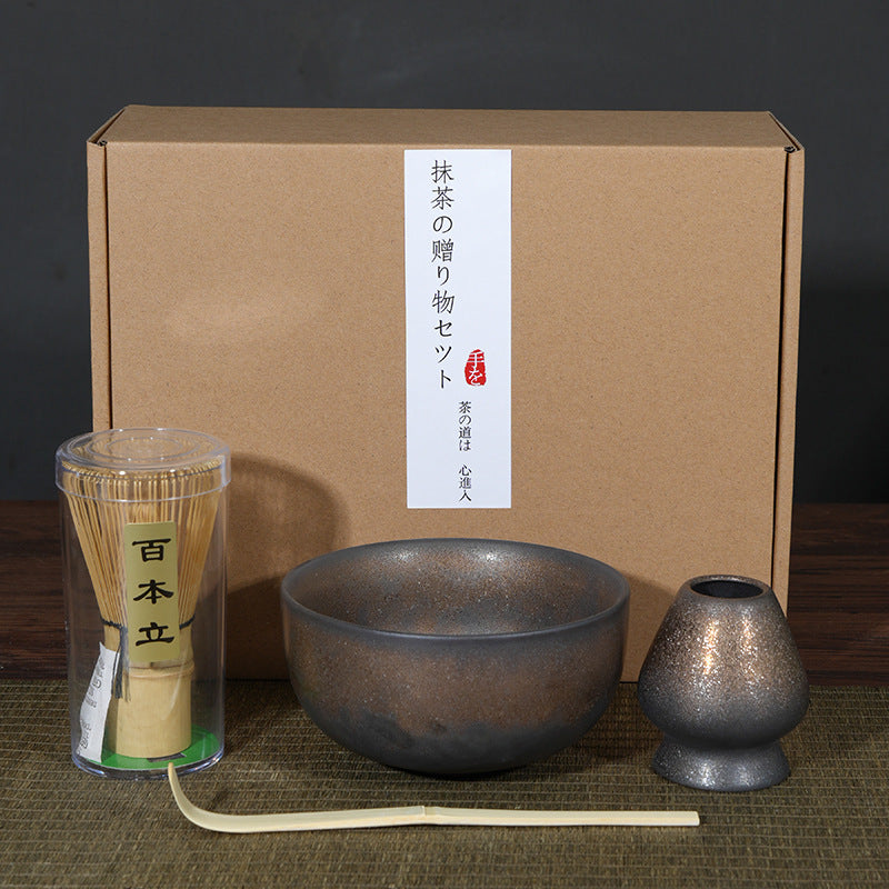 Matcha Bowl Matcha Tools Stoneware Tea Bowl Tea Cup Tea Whisk Suit