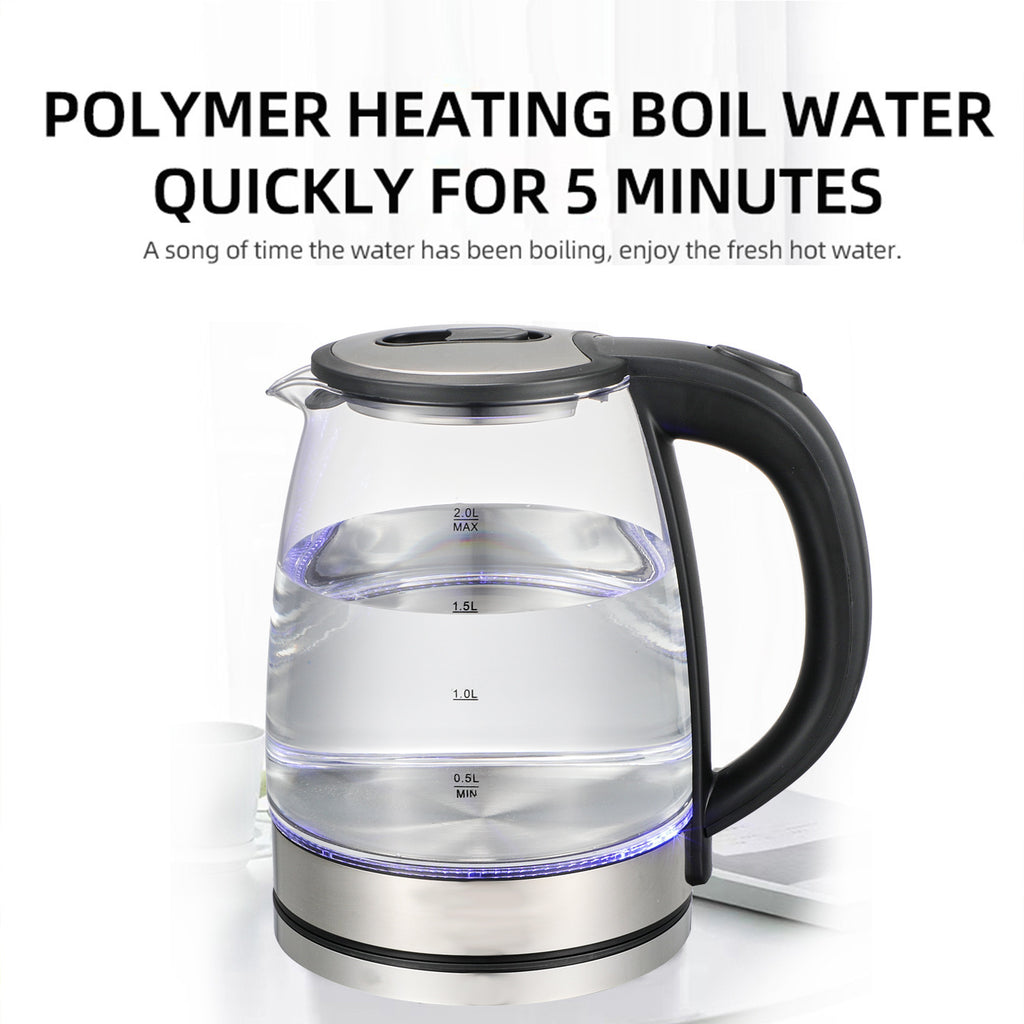Glass Kettle Chassis Heating Button Type