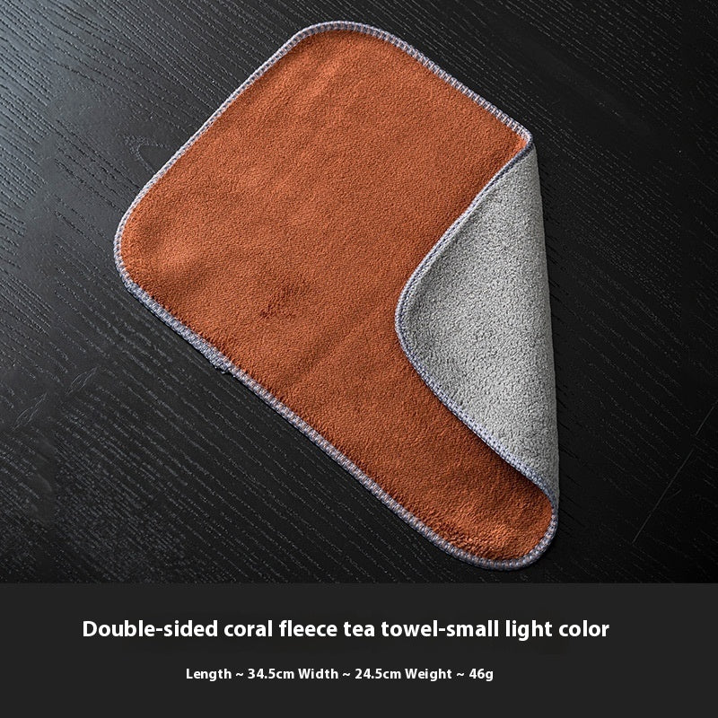 Tea Towel Thickened Water Absorbent Tea Cloth
