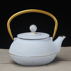 Modern Boiling Water Cast Iron Kettle Tea Set