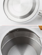 European Style Kitchen Kettle White Folding
